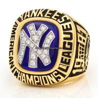 1981 New York Yankees ALCS Championship Ring/Pendant